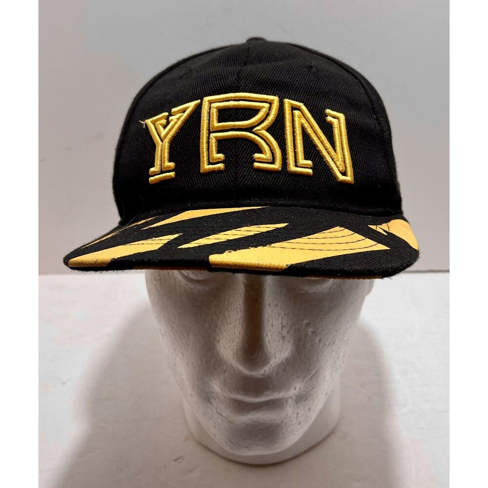 YRN Young Rich Nation “Living The Dream” Baseball Cap Black/Yellow Adjustable